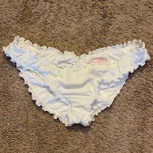 Cheeky ruffle bikini bottom